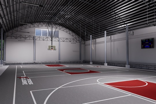 Basketball court